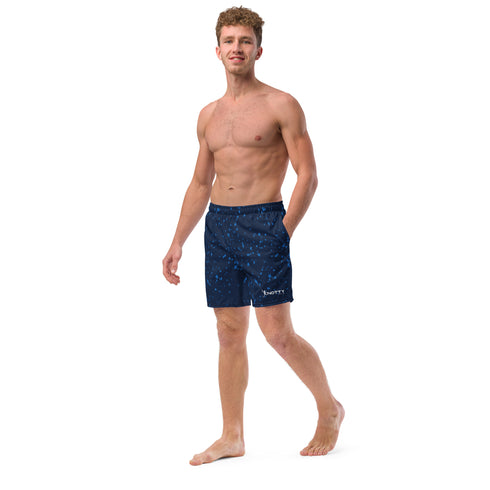 Men's Blue Mahi swim trunks